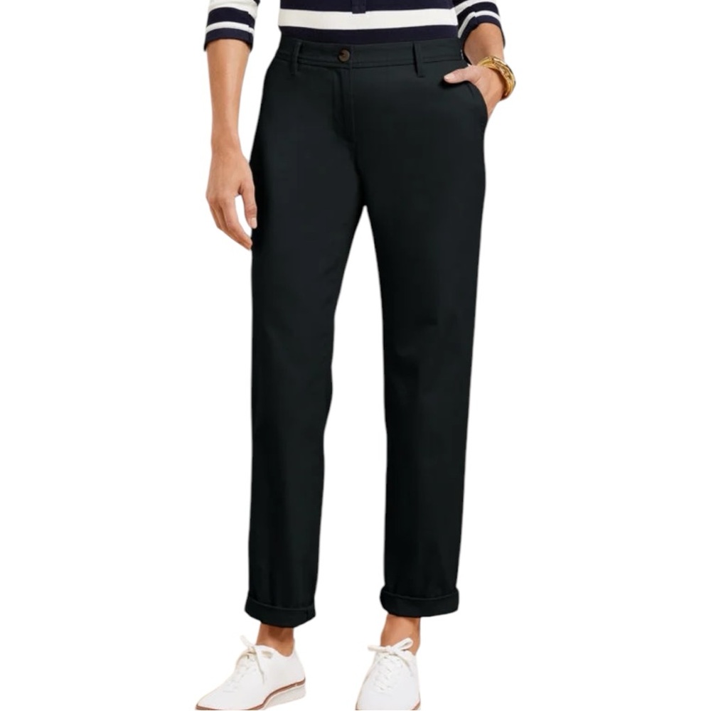 5 for $20🫟🛍️🔵 Talbots Women’s Lightweight Black Khakis. Size 12P